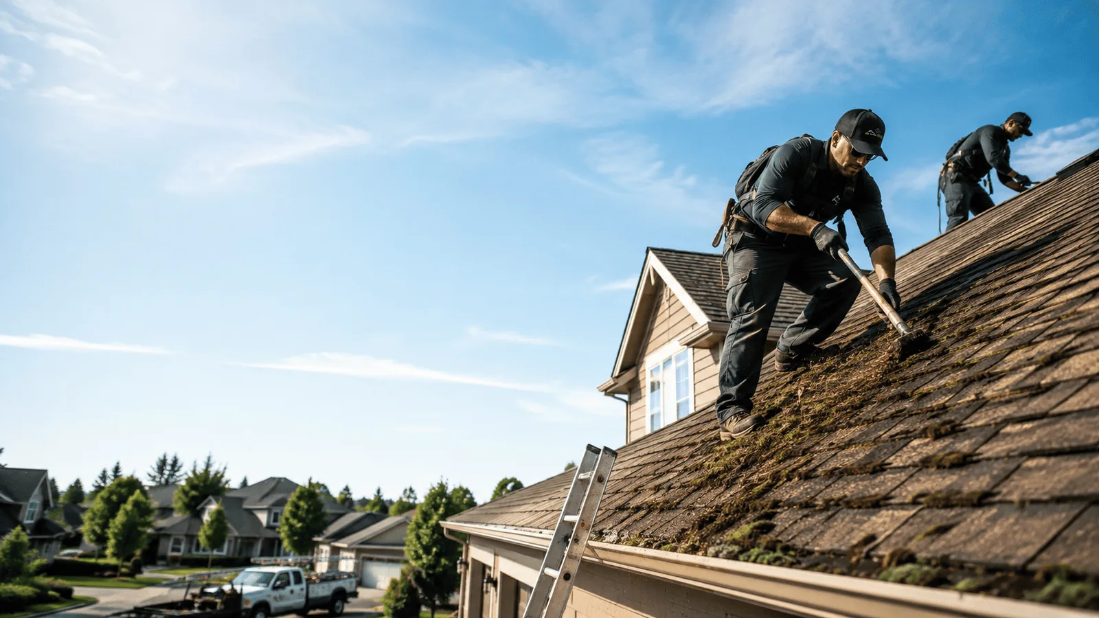 Roof Moss Removal in Baltic, SD near me
